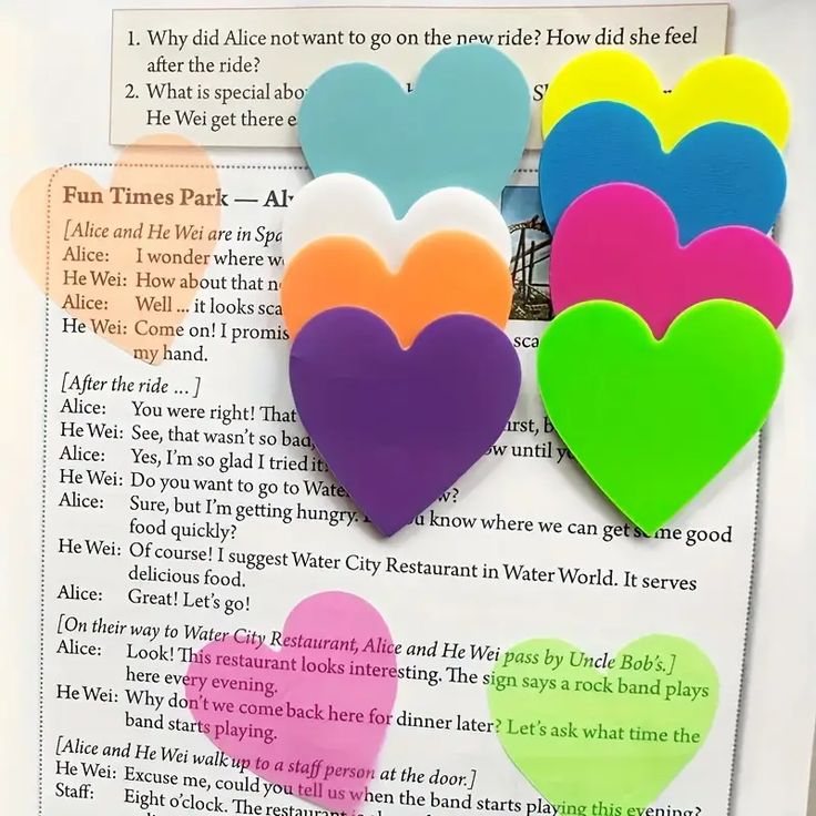 Heart-Shaped Sticky Notes – A Sweet Way to Capture God’s Word!