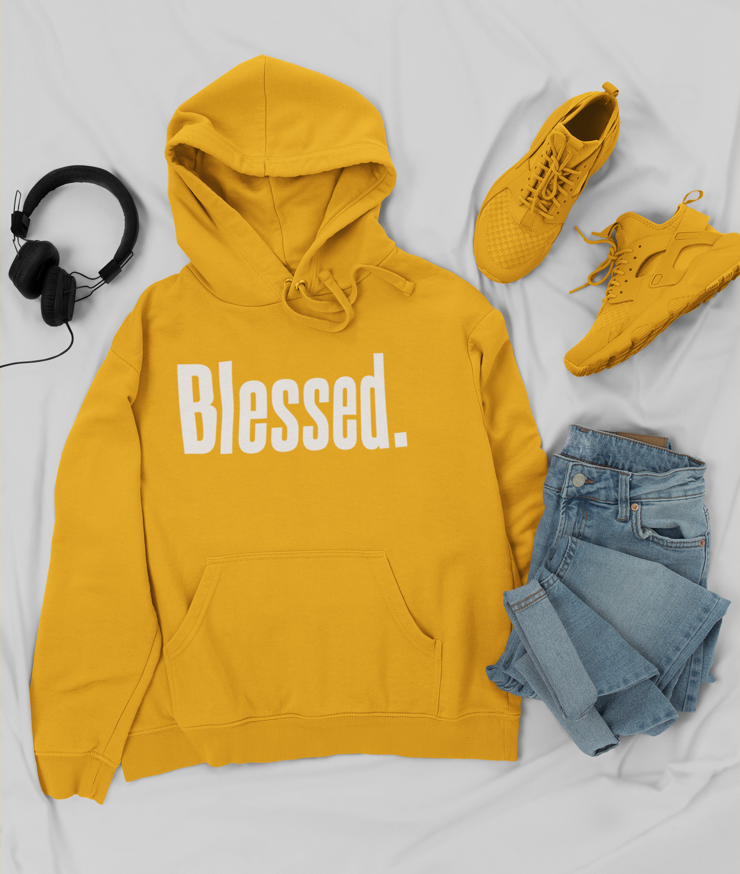 Blessed Hoodie (Orange, Black, Blue, Gold, Red)
