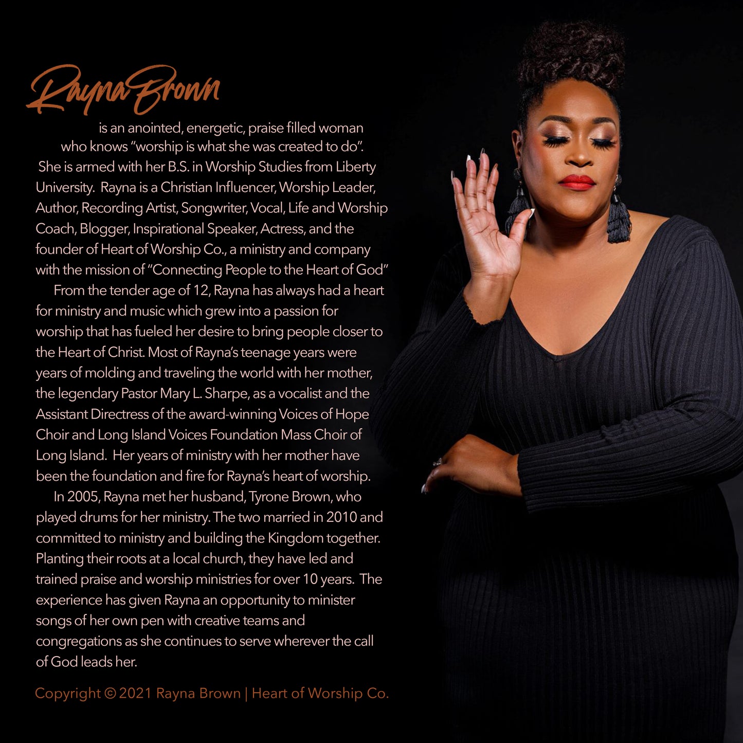 Heart of Worship: (Recorded LIVE at Jesus is Lord Church) - Rayna Brown