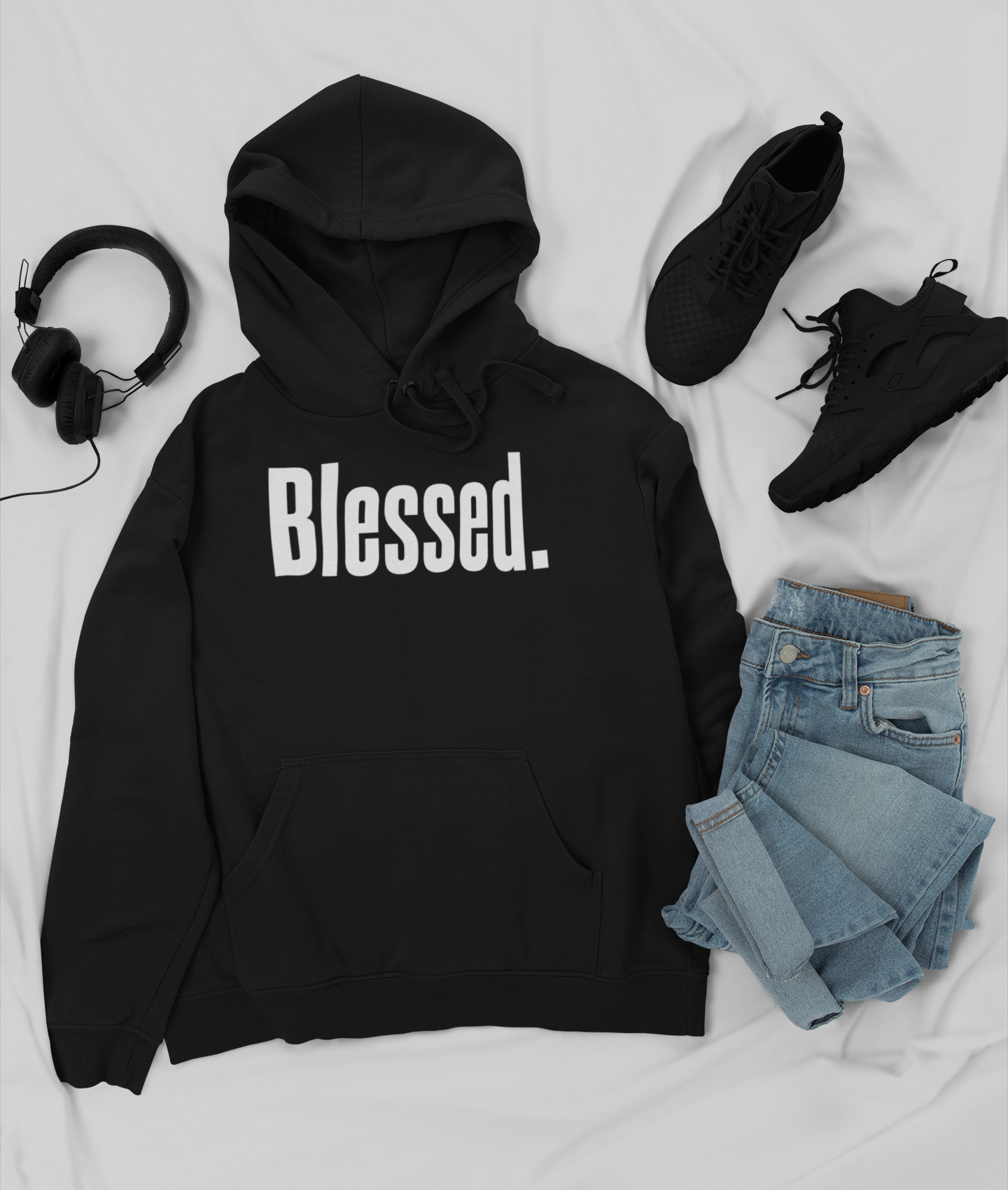 Blessed Hoodie (Orange, Black, Blue, Gold, Red)