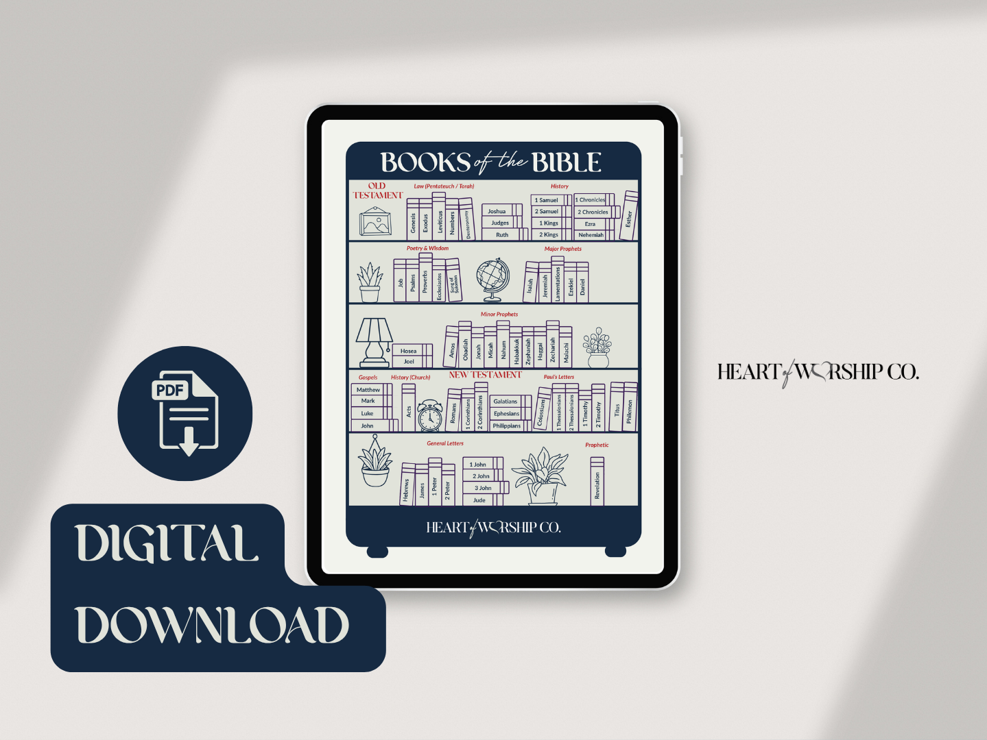 Books of the Bible Tracker