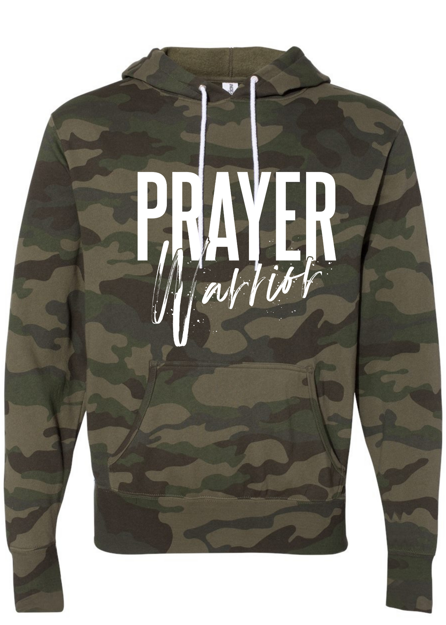 Prayer Warrior Camouflage Hoodie