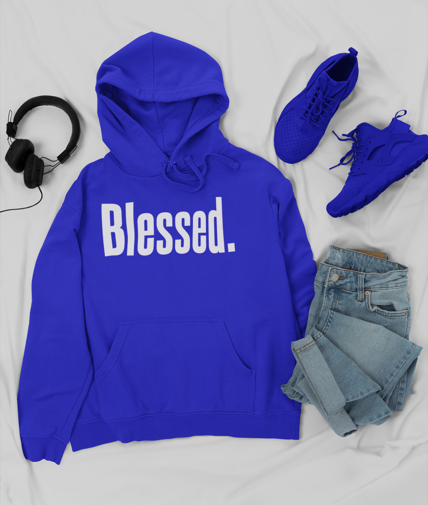 Blessed Hoodie (Orange, Black, Blue, Gold, Red)