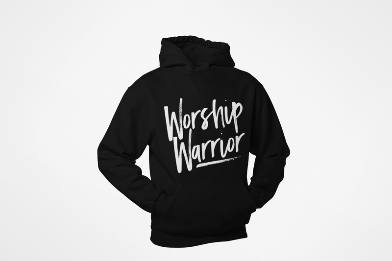 Worship Warrior Hoodie - Unisex Black