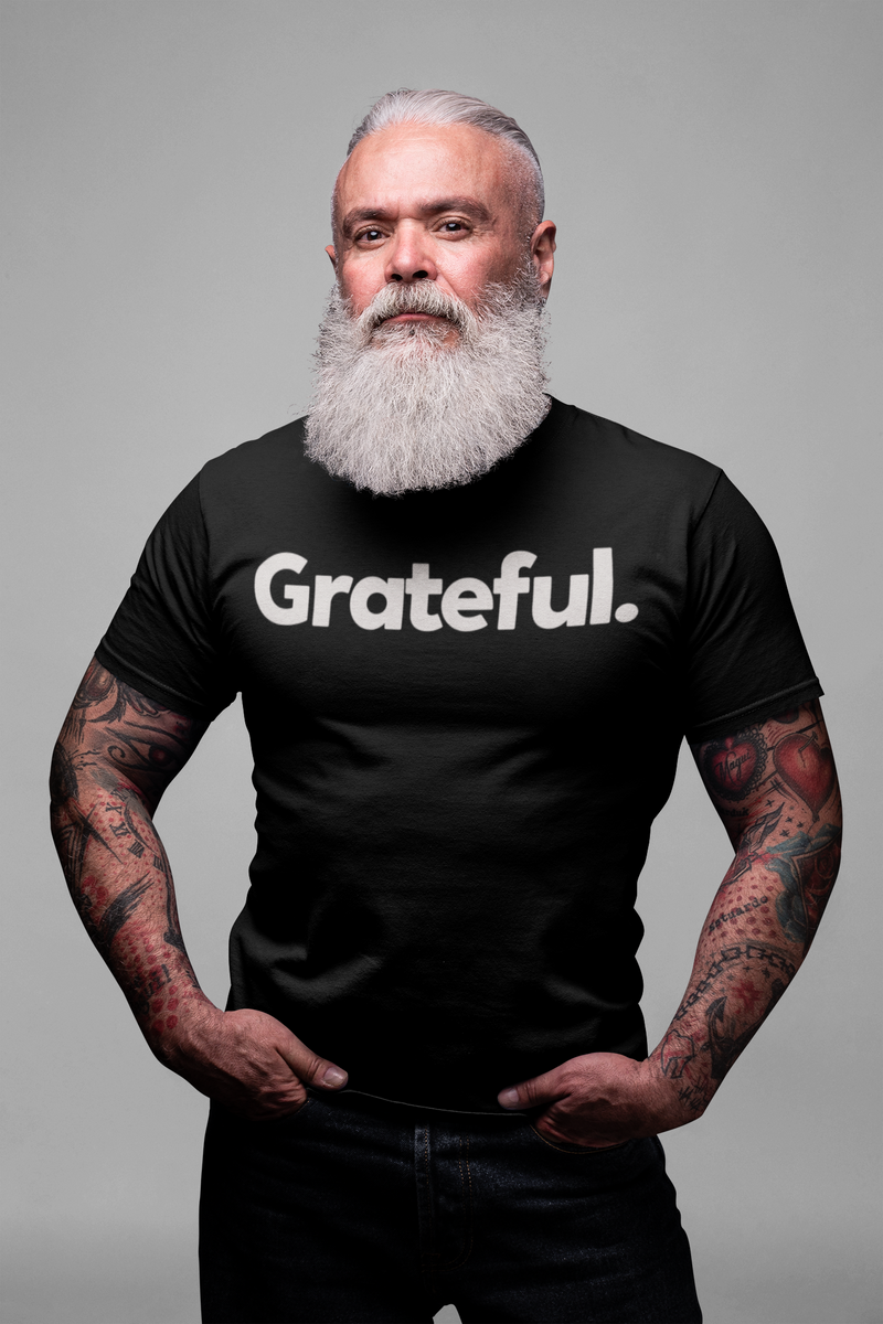 Grateful. - Men's T-Shirt